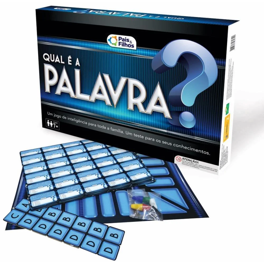 Jogo De Tabuleiro Qual E A Palavra Pais E Filhos (Unidade) - imagem 2