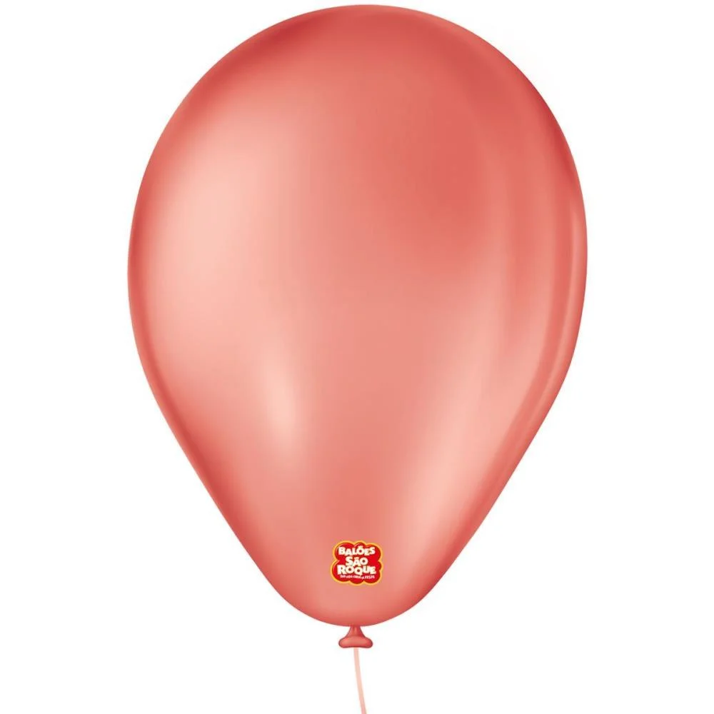 Balao 6,5 Liso Vermelho Classic Sao Roque (Pct.c/50) - imagem 2