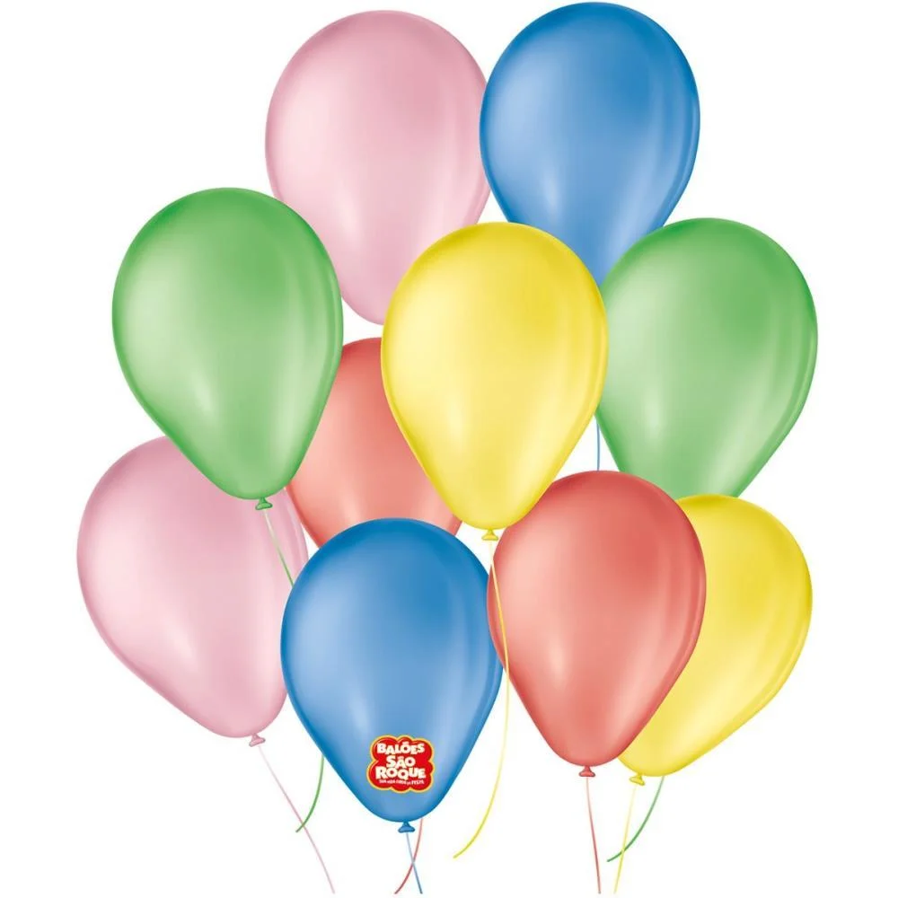Balao 6,5 Liso Sortidos Classic Sao Roque (Pct.c/50) - imagem 2