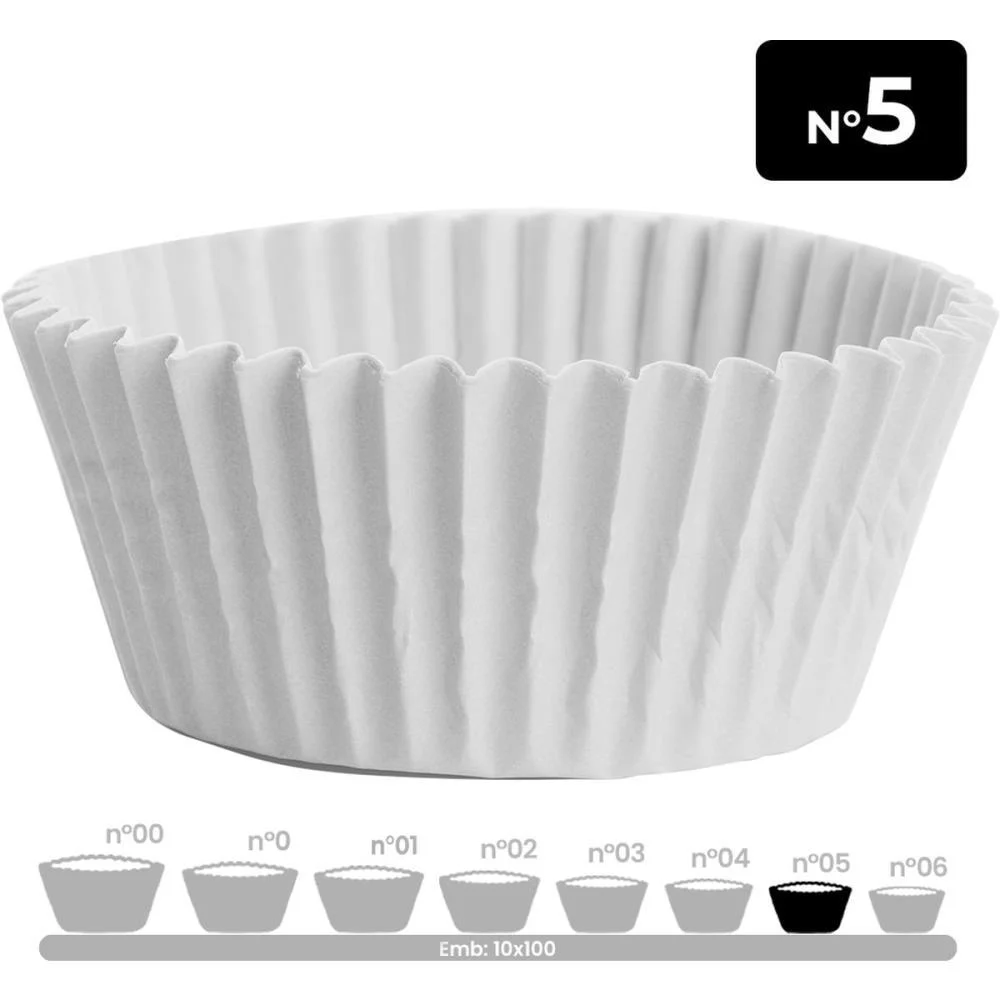 Embalagem Para Doces N.05 Forminha Branca 10Pcx100U Festcolor (Pct.c/10) - imagem 4