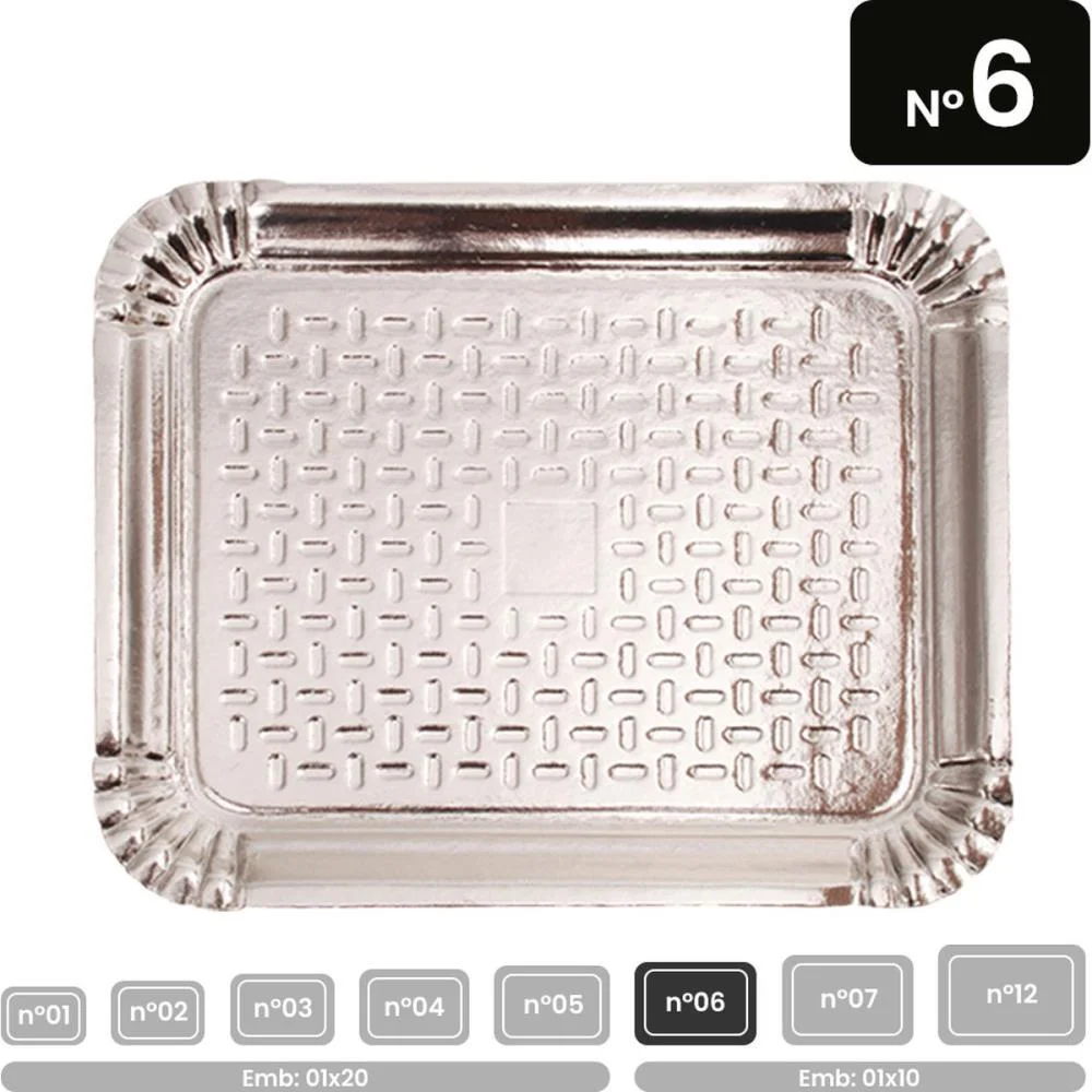 Bandeja Laminada Retangular N.06 38X47Cm. Festcolor (Pct.c/10) - imagem 3