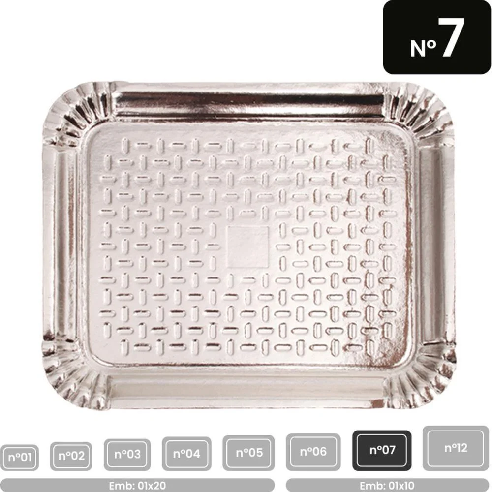 Bandeja Laminada Retangular N.07 43X51Cm. Festcolor (Pct.c/10) - imagem 4