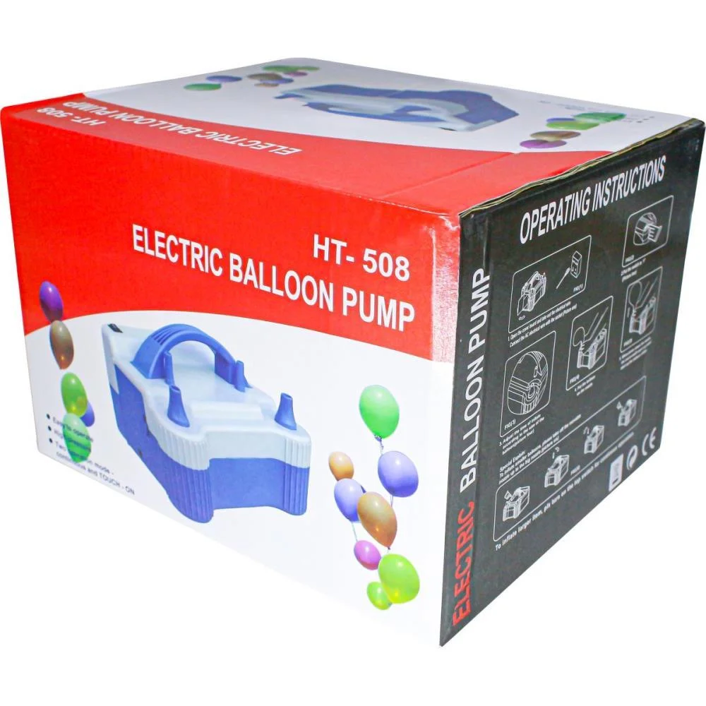 Maquina Para Encher Balao Inflador Eletrico 2Bicos 110V Klf Festas (Unidade) - imagem 4