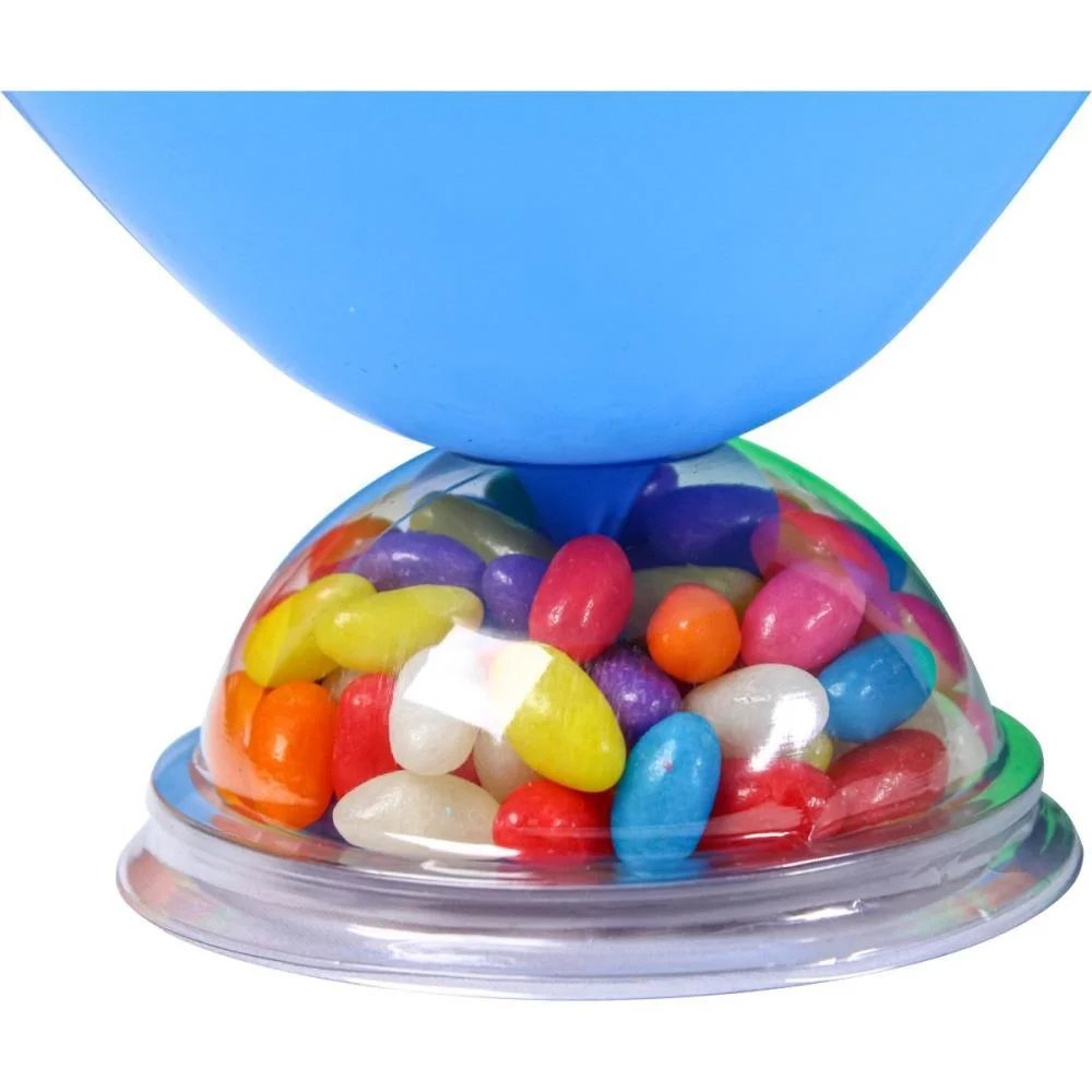 Suporte Para Balao Base Plastica De Mesa Cristal Klf Festas (Pct.c/10) - imagem 4