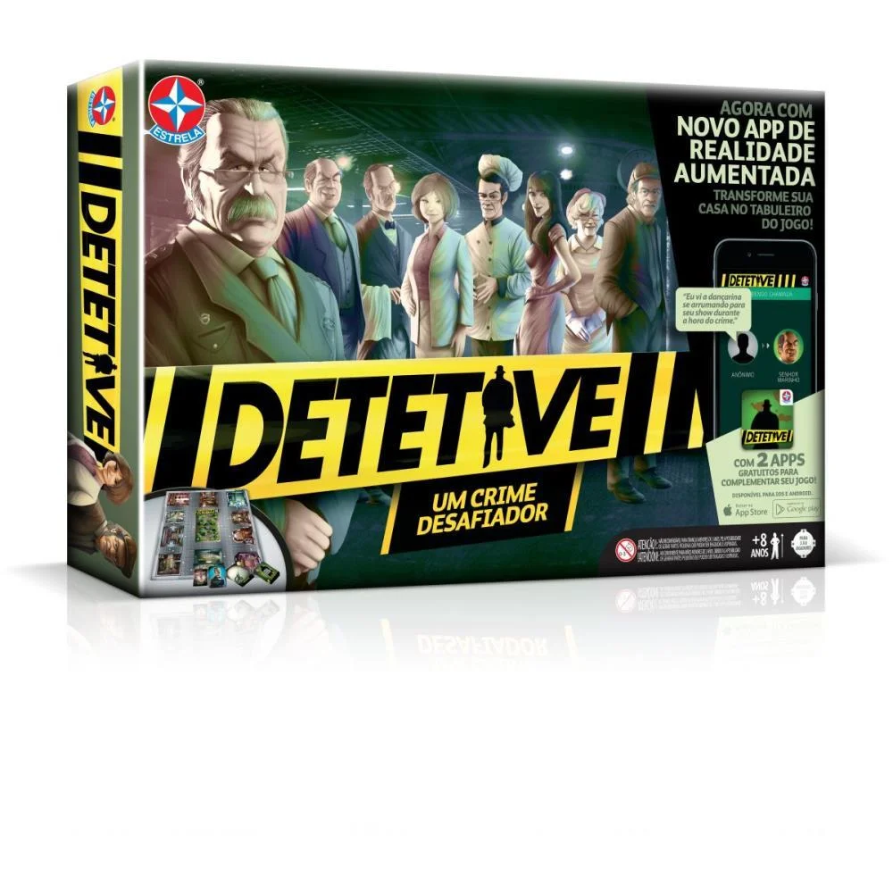 Jogo De Tabuleiro Detetive A Partir De 8Anos Estrela (Unidade) - imagem 3