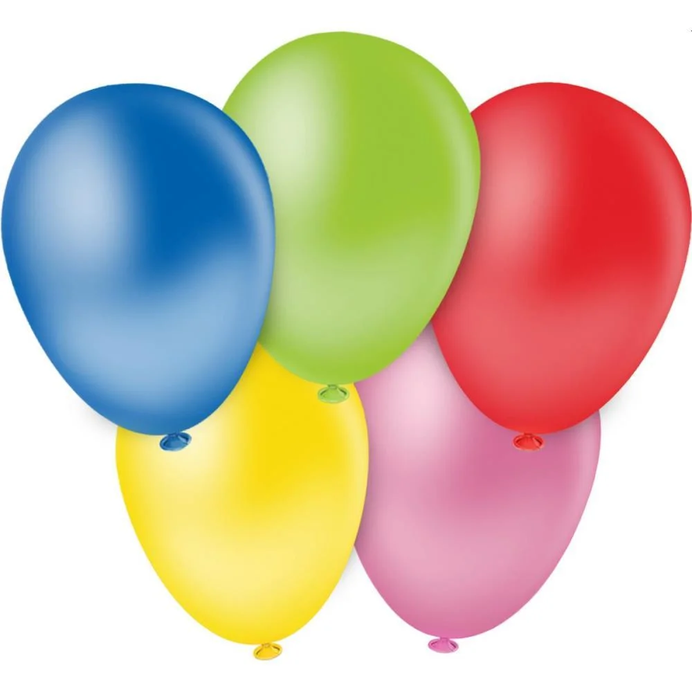 Balao 5 Liso Zerinho Liso Bombitas De Agua Riberball (Pct.c/100) - imagem 2