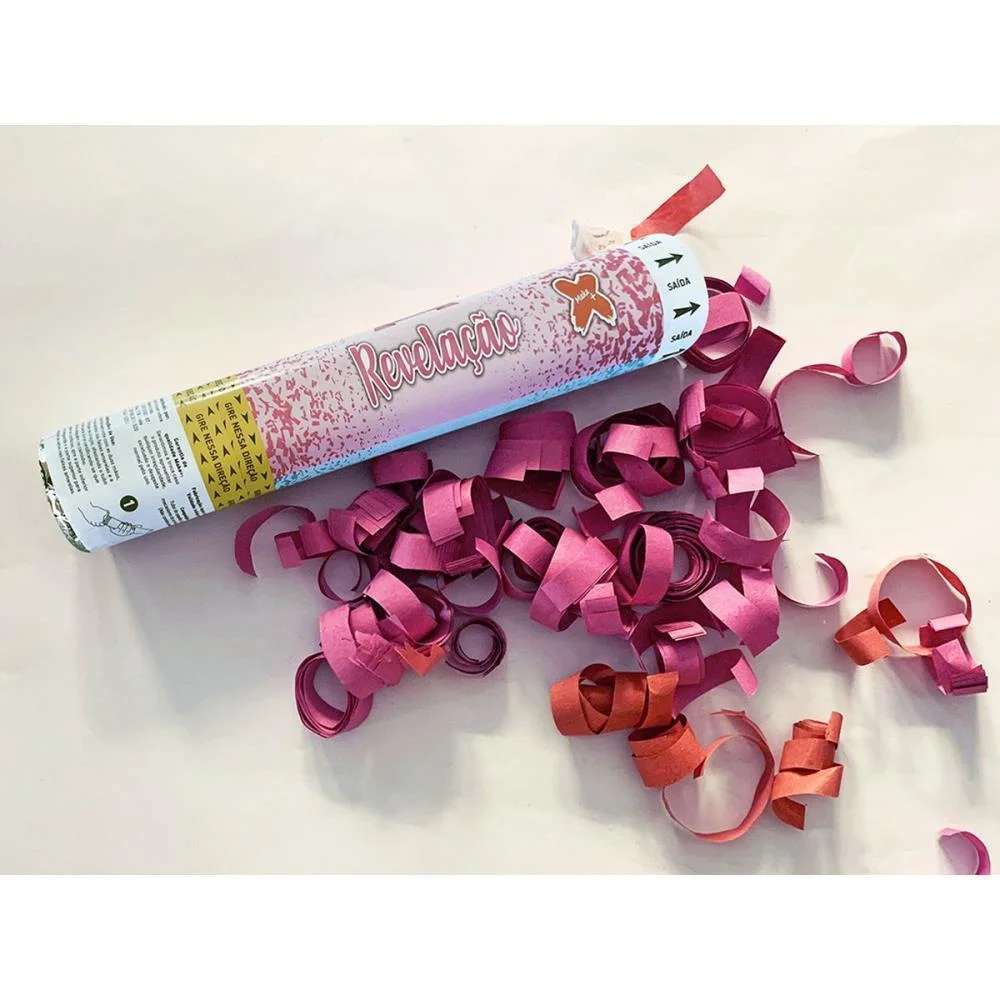 Lancador De Confete Revelacao Menina Make+ (Dp.c/12) - imagem 3