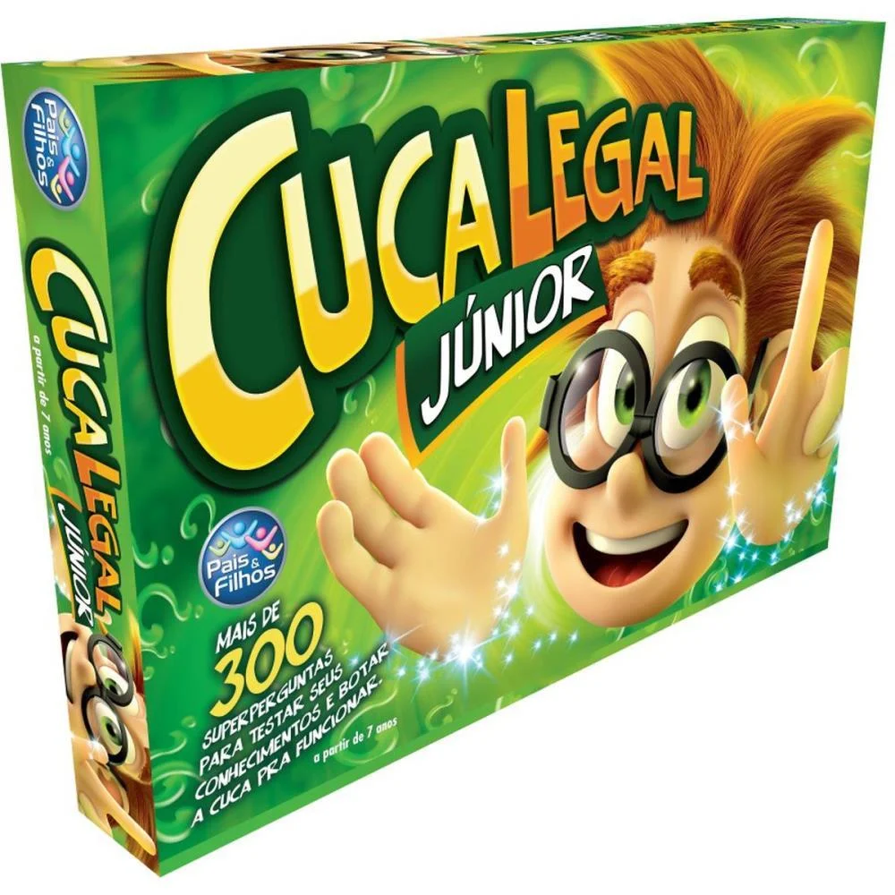 Jogo De Tabuleiro Cuca Legal Junior Pais E Filhos (Unidade) - imagem 4