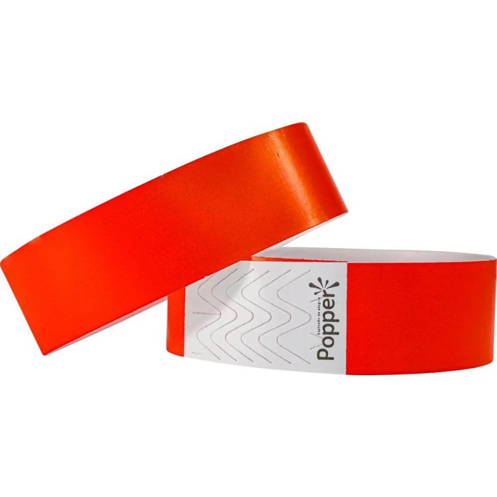 Pulseira Identificacao Sintetica Vermelha Klf Festas (Pct.c/50) - imagem 5
