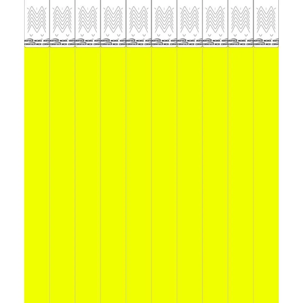 Pulseira Identificacao Med Amarelo Tecnomidia (Pct.c/100) - imagem 3