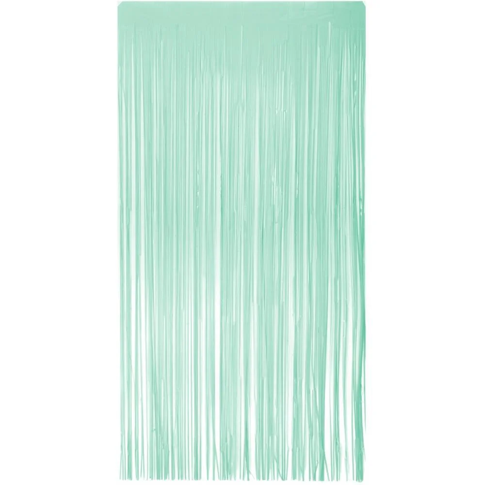 Cortina Para Decoracao Metalizada Verde Claro 1X2M Make+ (Unidade) - imagem 2