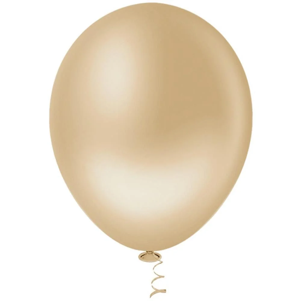 Balao 9 Liso Mocaccino Gran Festa Riberball (Pct.c/50) - imagem 2