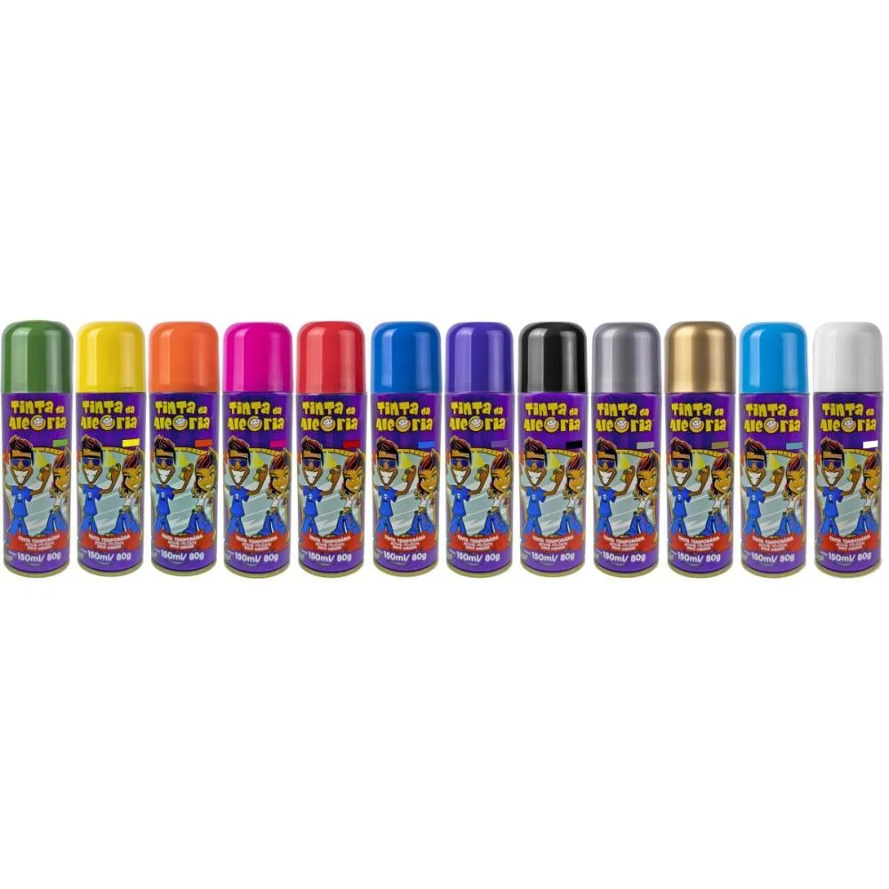 Pinta Cabelo 150Ml Cores Sortida Dalegria (Cx.c/24) - imagem 3