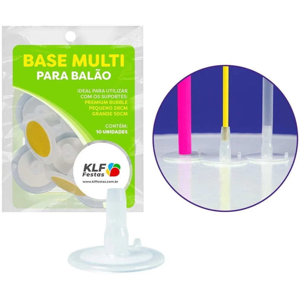 Suporte Para Balao Base P/Suporte De Balao Multi Klf Festas (Pct.c/10) - imagem 5