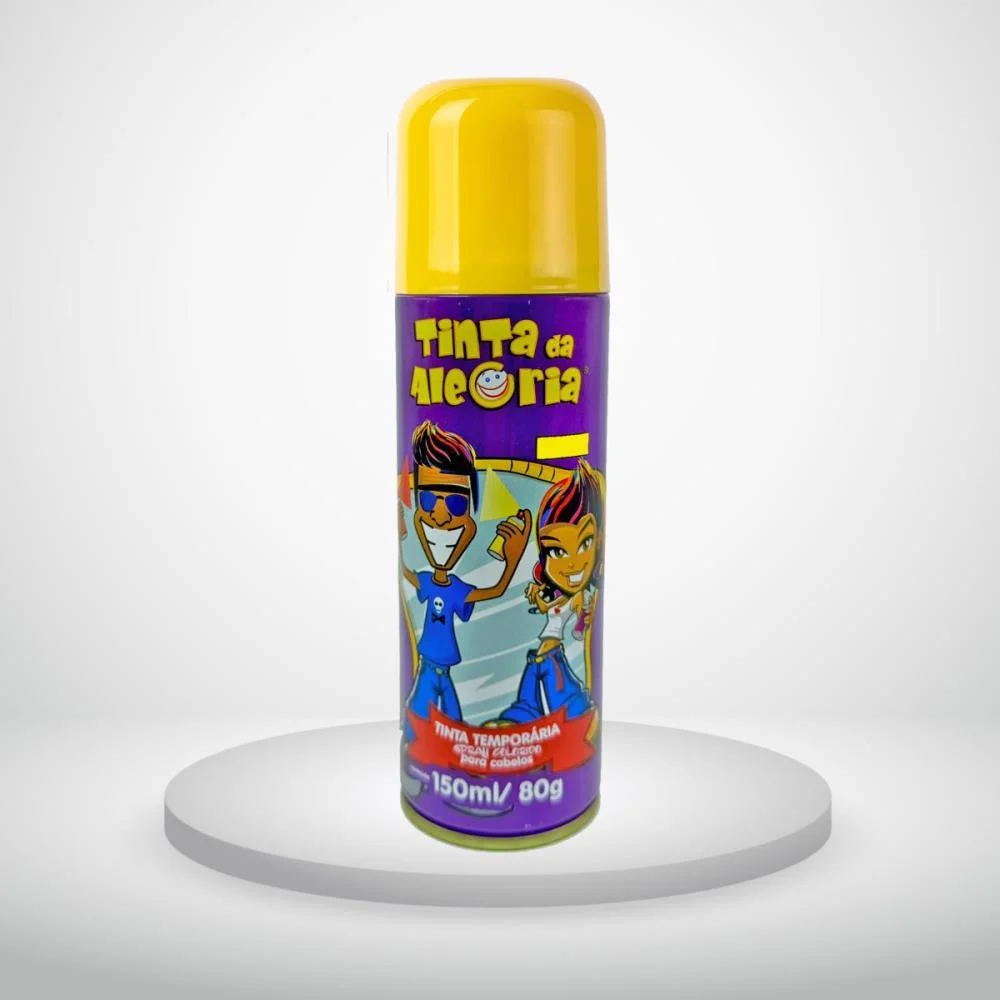 Pinta Cabelo 150Ml Amarelo Dalegria (Cx.c/12) - imagem 2