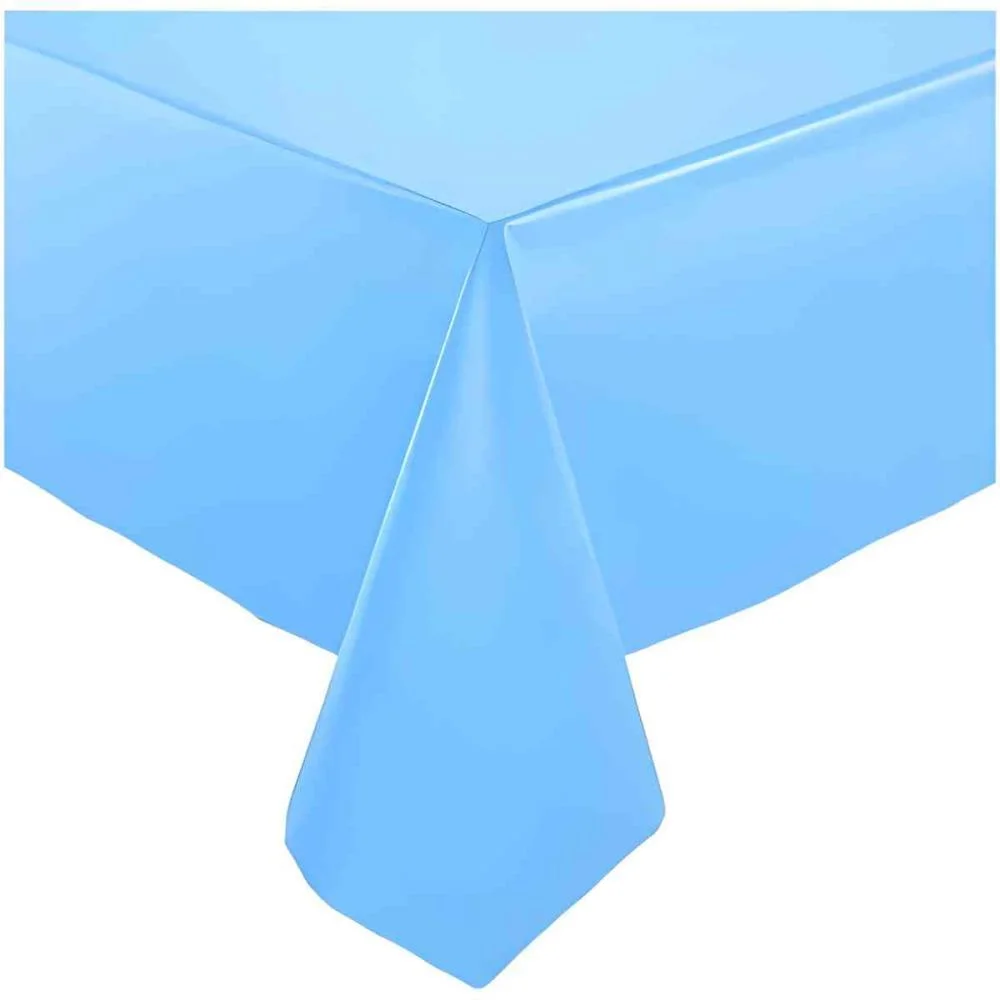 Toalha Plastica 78X78Cm Azul Claro Xingo Embalagens (Pct.c/10) - imagem 3