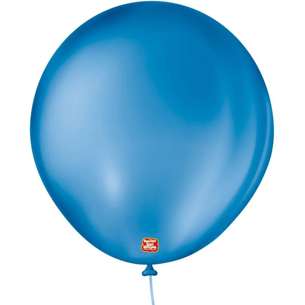 Balao 8 Liso Azul Cobalto Sao Roque (Pct.c/50) - imagem 4