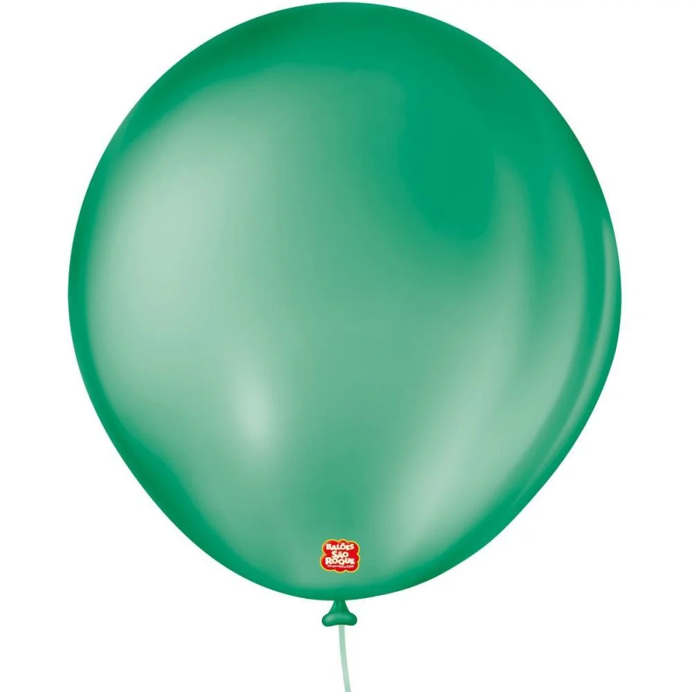 Balao 8 Liso Verde Folha Sao Roque (Pct.c/50) - imagem 2