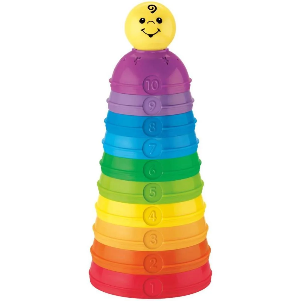 Fisher-Price Infant Torre De Potinhos Coloridos Mattel (Unidade) - imagem 6