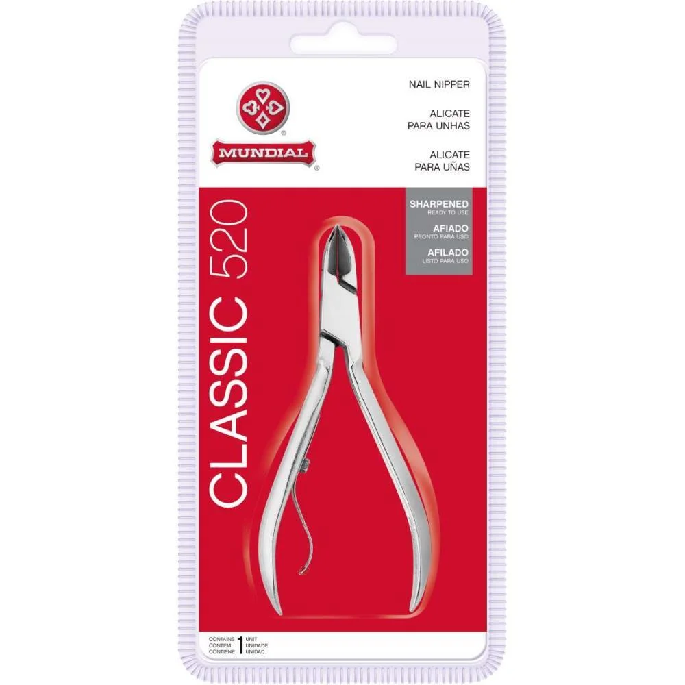 Alicate Higiene Pessoal P/Unhas Maos 4Pol 10Cm Mundial - imagem 3