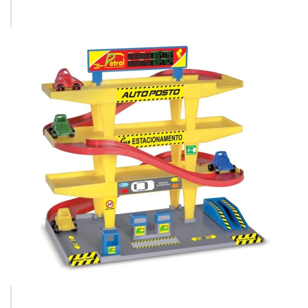 Pista Auto Posto Nig Brinquedos - imagem 3