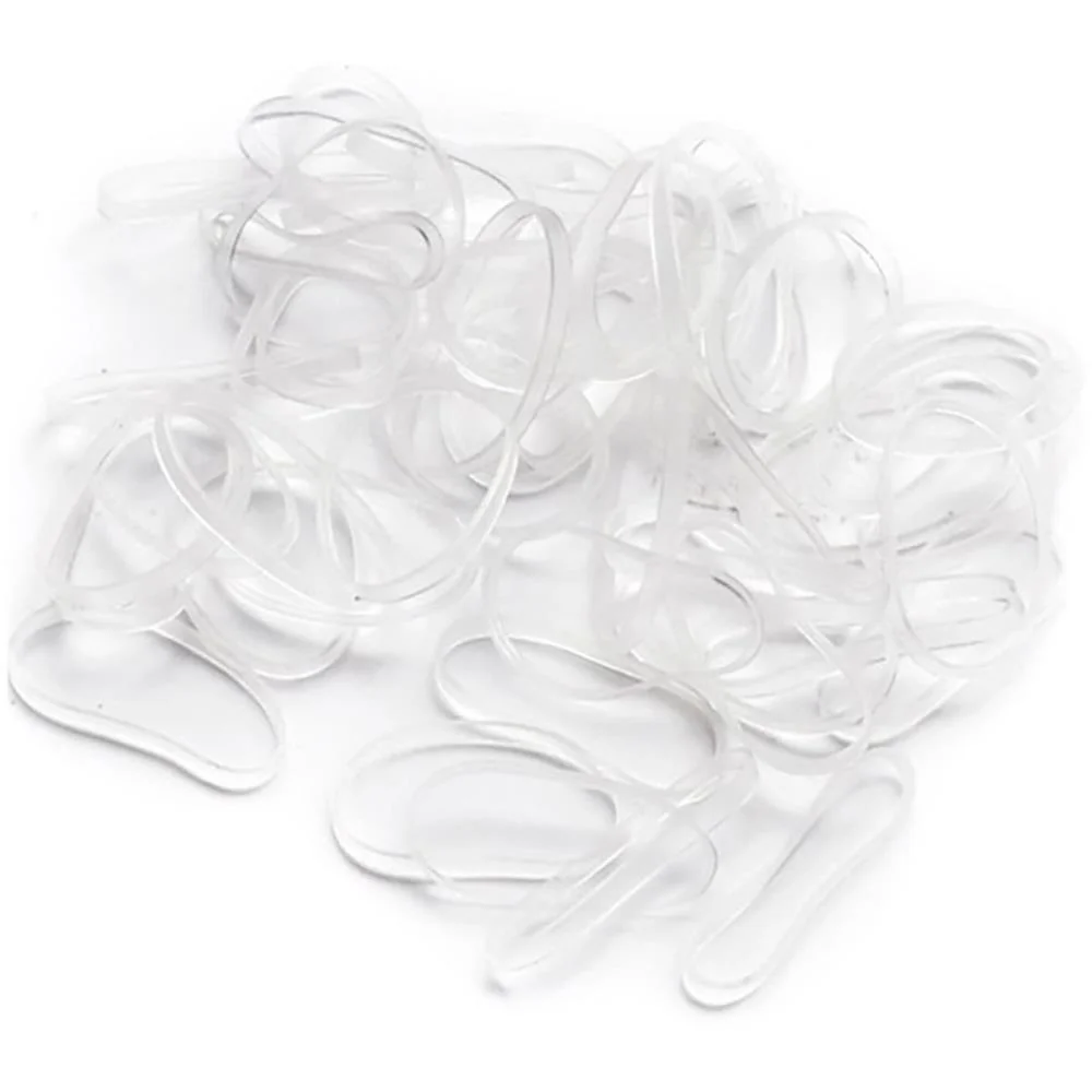 Acessorio Para Cabelo Elastiquinho Transp.2,5Cm 3,5G Make+ (Pct.c/10) - imagem 4