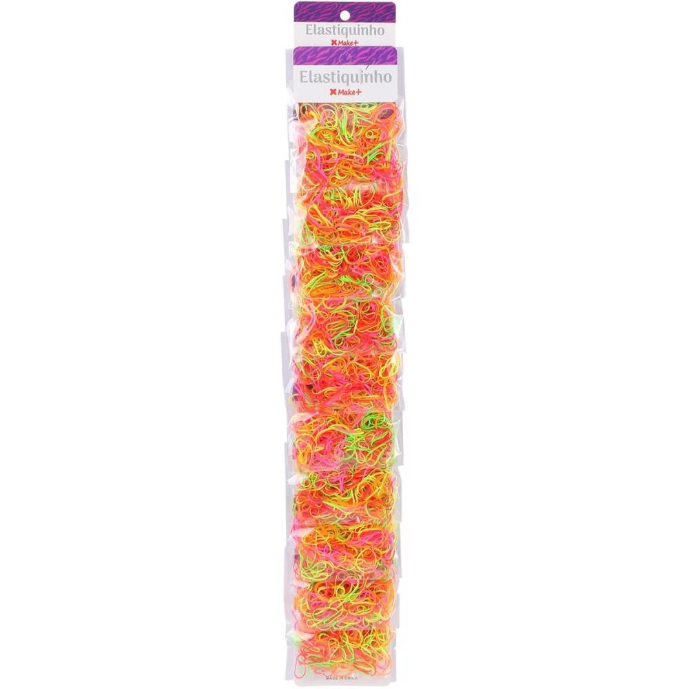 Acessorio Para Cabelo Elastiquinho Color.1,5Cm 3,5G Make+ (Pct.c/10) - imagem 2