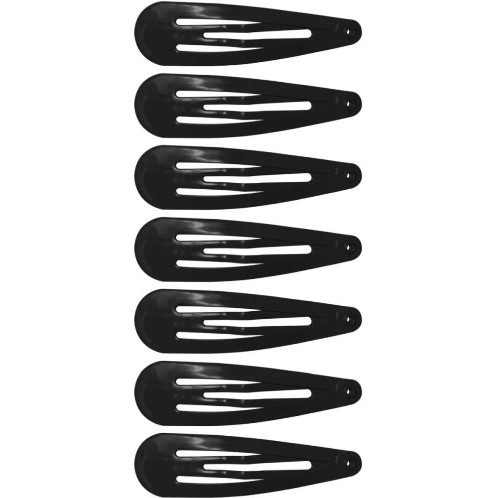 Acessorio Para Cabelo Tic Tac Preto 5Cm Bl.c/06 Make+ (Pct.c/10) - imagem 4