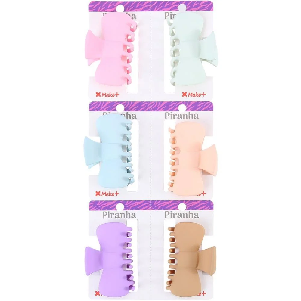 Acessorio Para Cabelo Piranha Classe Candy 6Cm (S) Make+ (Pct.c/06) - imagem 3