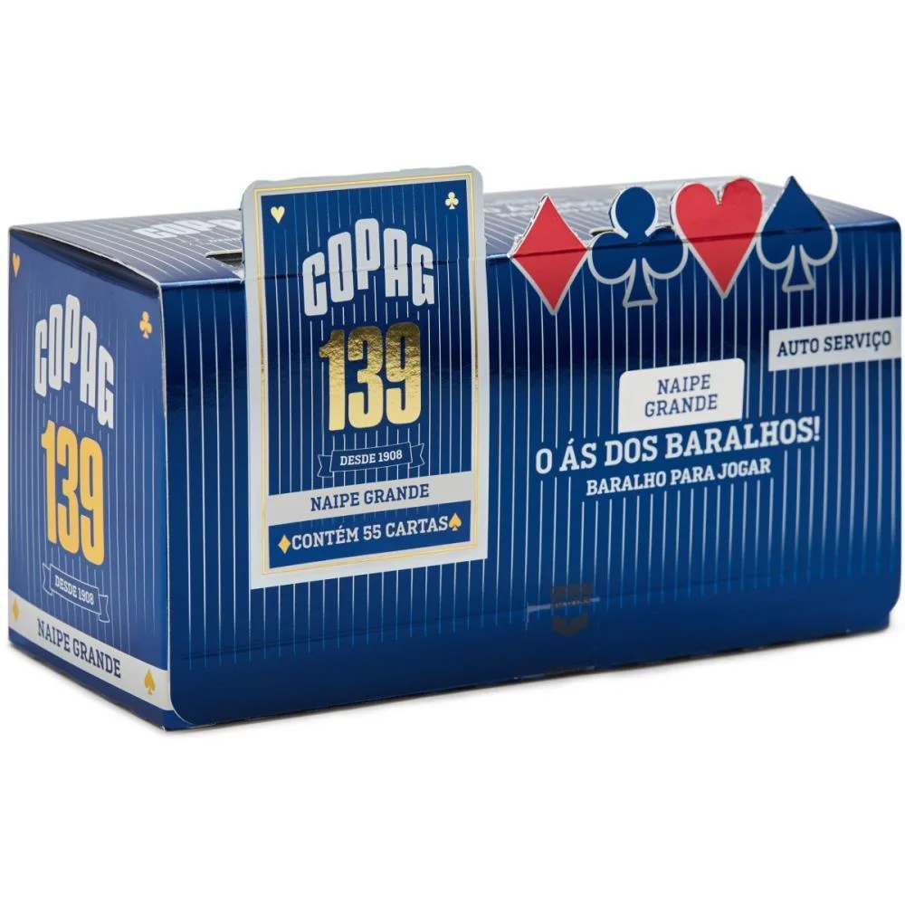 Baralho 139 Couche 290G Naipe Grande Copag (Cx.c/12) - imagem 2