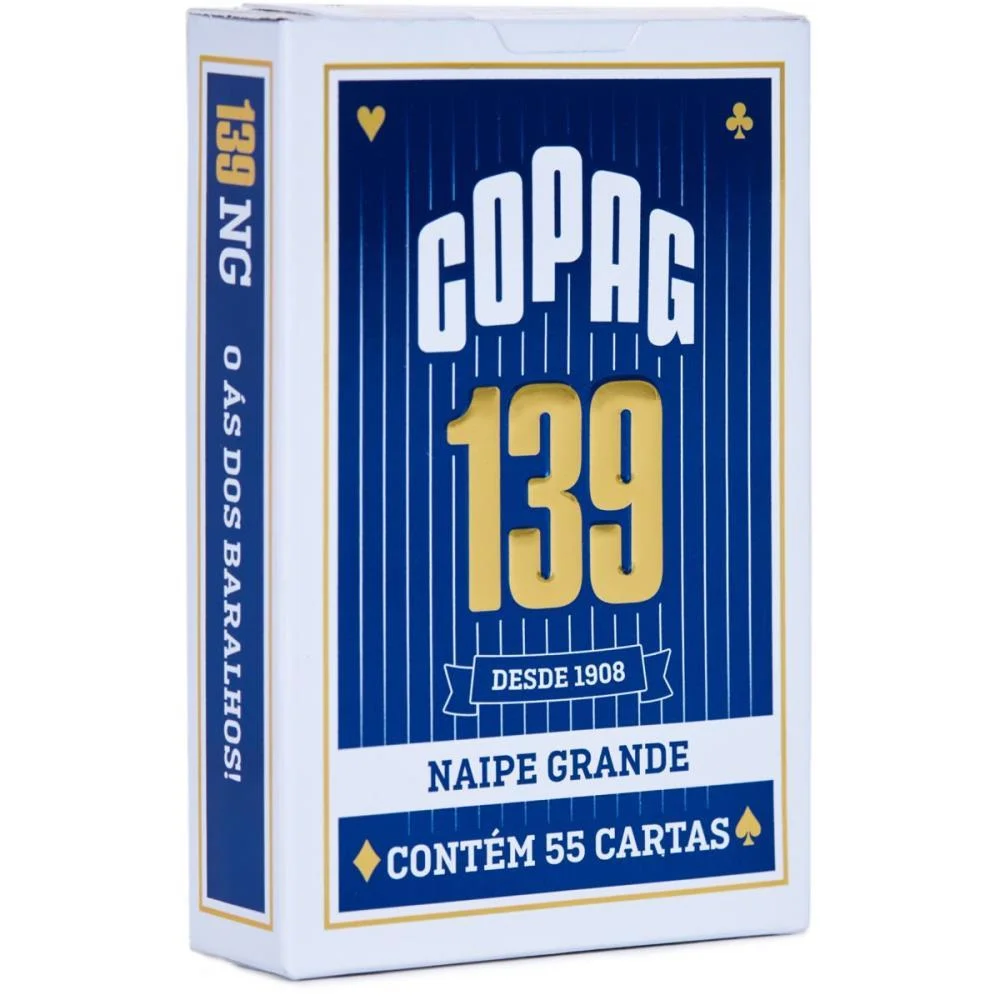 Baralho 139 Couche 290G Naipe Grande Copag (Cx.c/12) - imagem 4