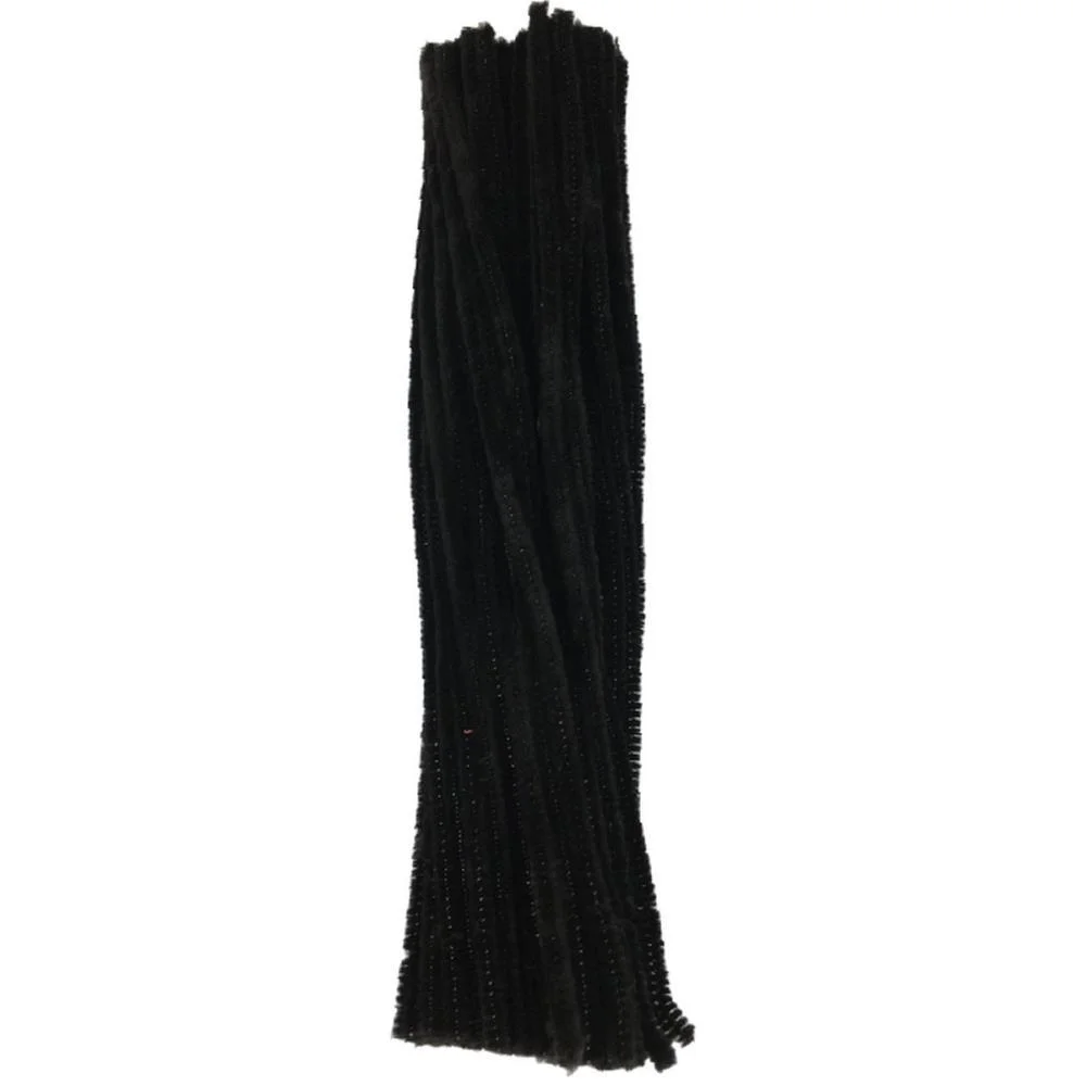 Acessorio Para Cabelo Haste De Chenille Preto Art Lille (Pct.c/100) - imagem 2
