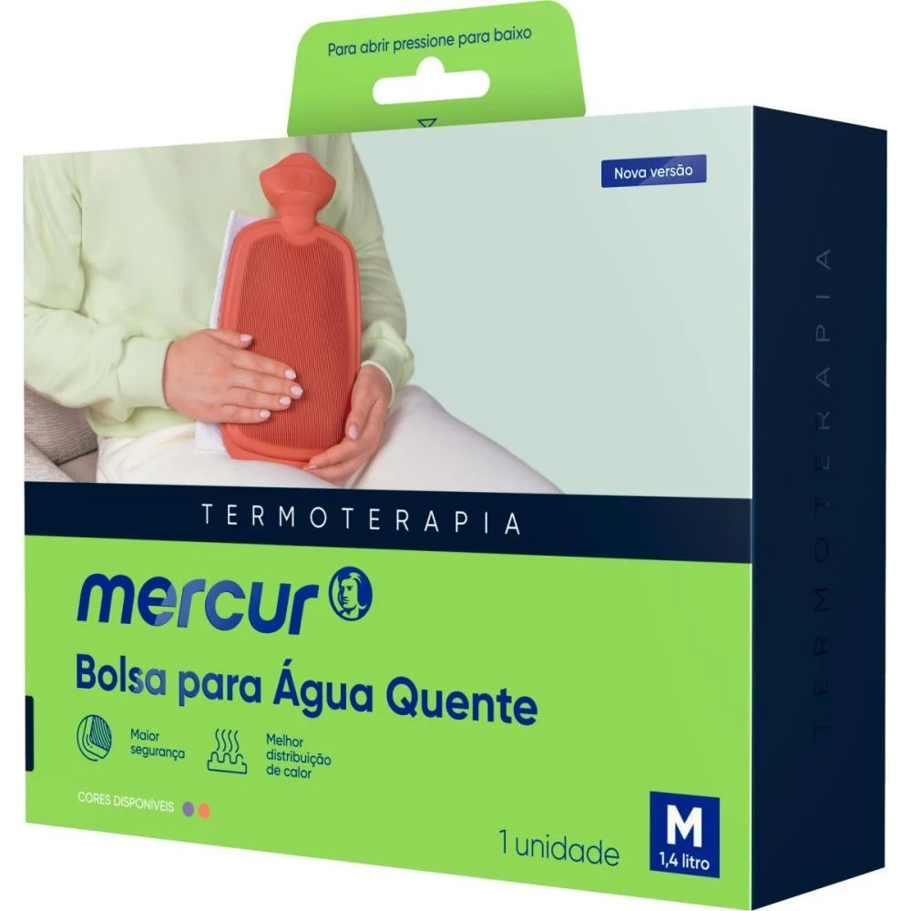 Bolsa Terapeutica P/Agua Quente Media Bordo Mercur (Unidade) - imagem 2
