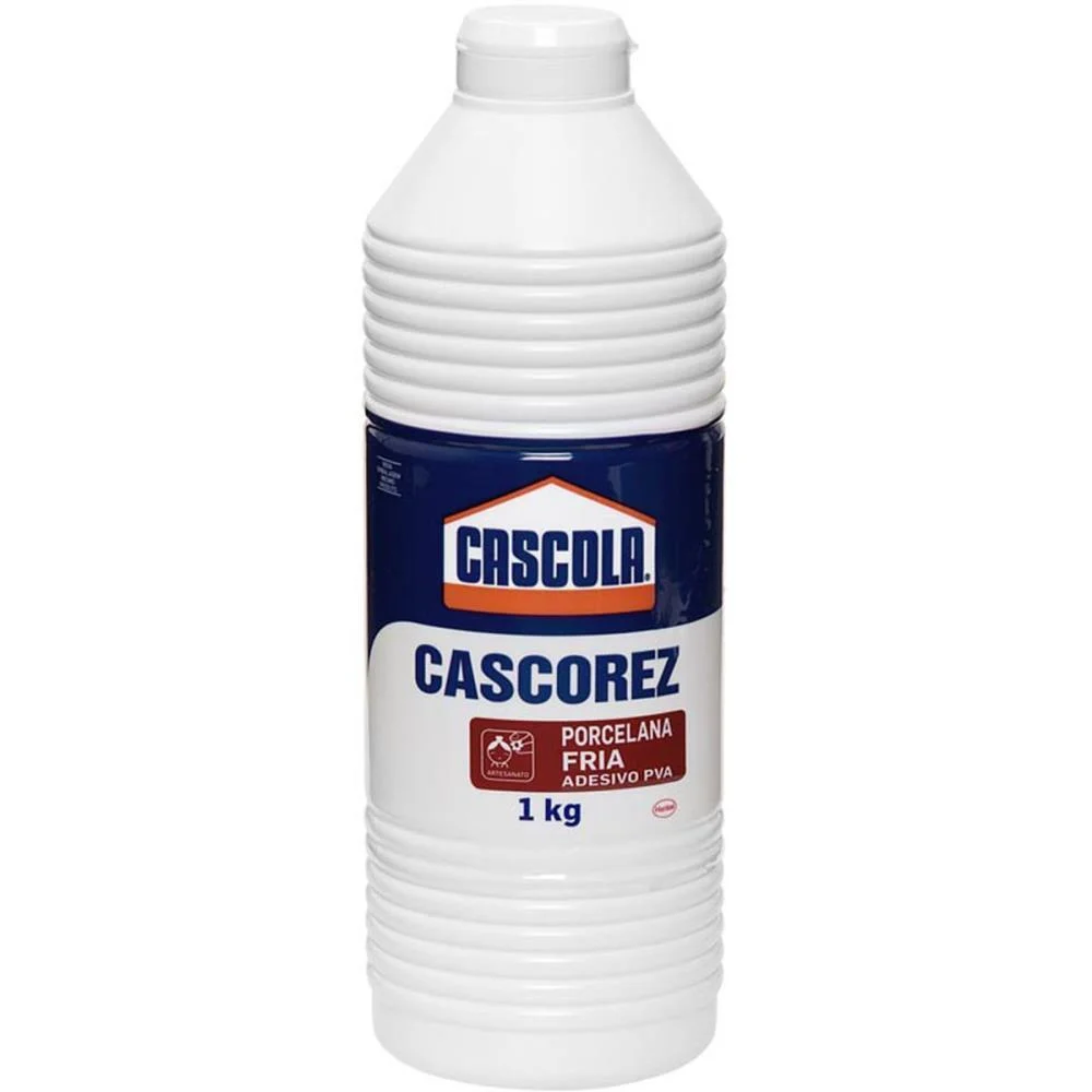 Cola Porcelana Fria Cascorez Cascola Pva 1Kg Henkel (Cx.c/12) - imagem 2