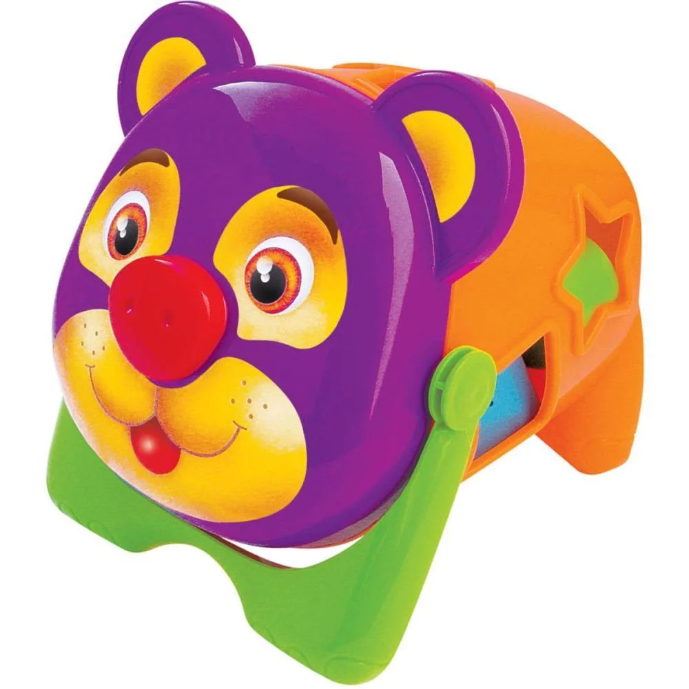 Brinquedo Educativo Urso Tomy C/Blocos Merco Toys (Unidade) - imagem 2