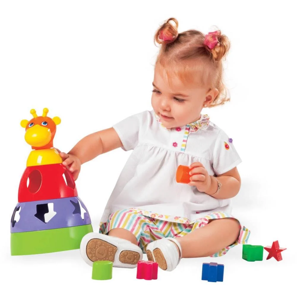Brinquedo Educativo Girafa Didatica C/Blocos Merco Toys (Unidade) - imagem 5