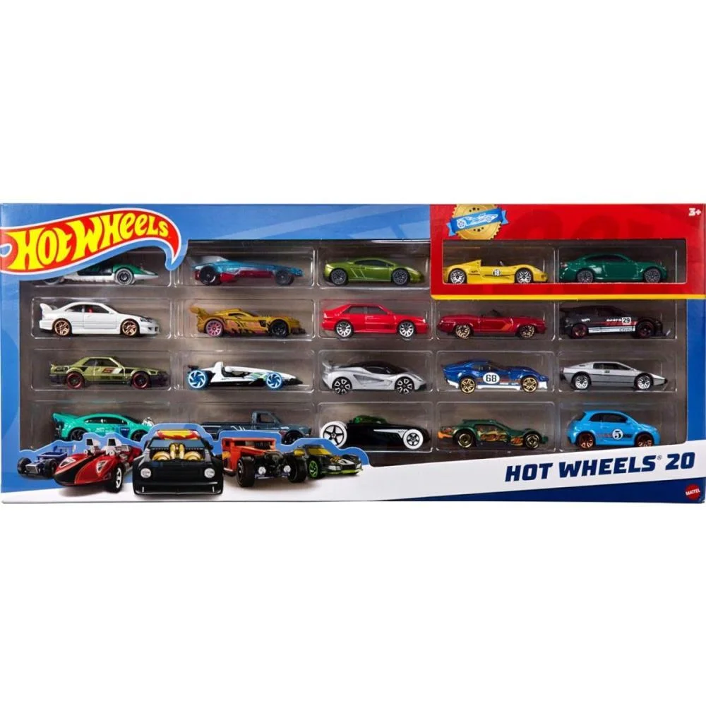 Hot Wheels Die-Cast Pack C/20 Carrinhos (S) Mattel (Unidade) - imagem 6