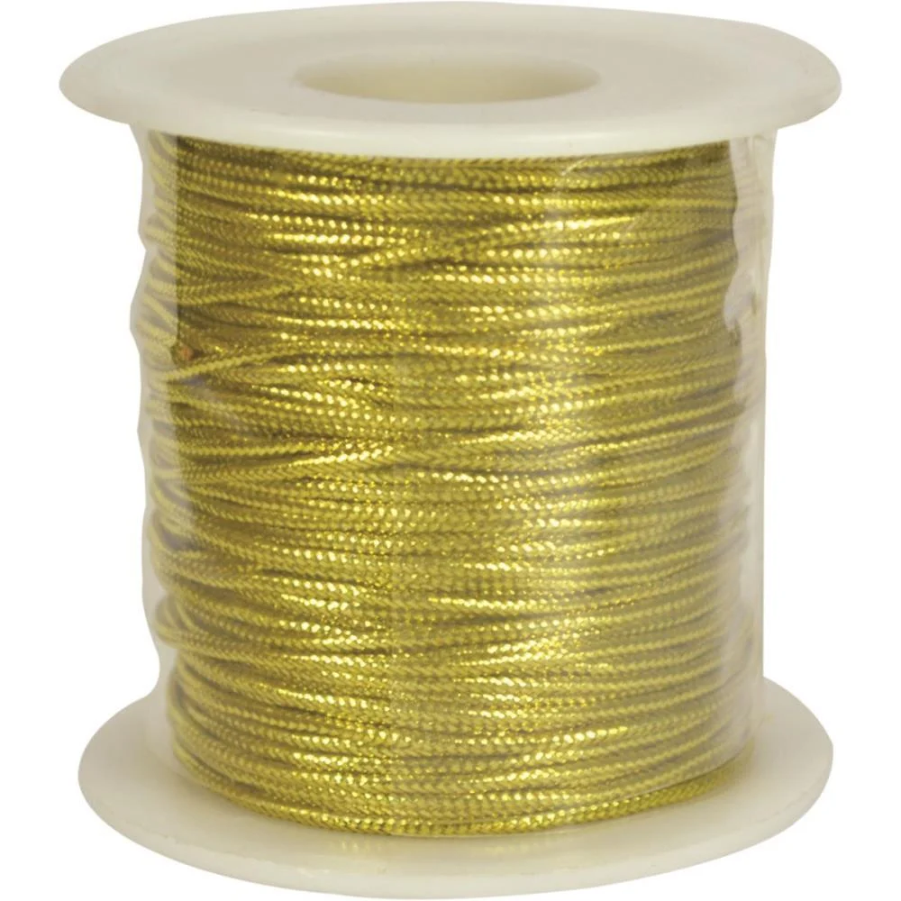 Cordao 1.2Mm Ouro C/50M. Kit (Rolo) - imagem 3