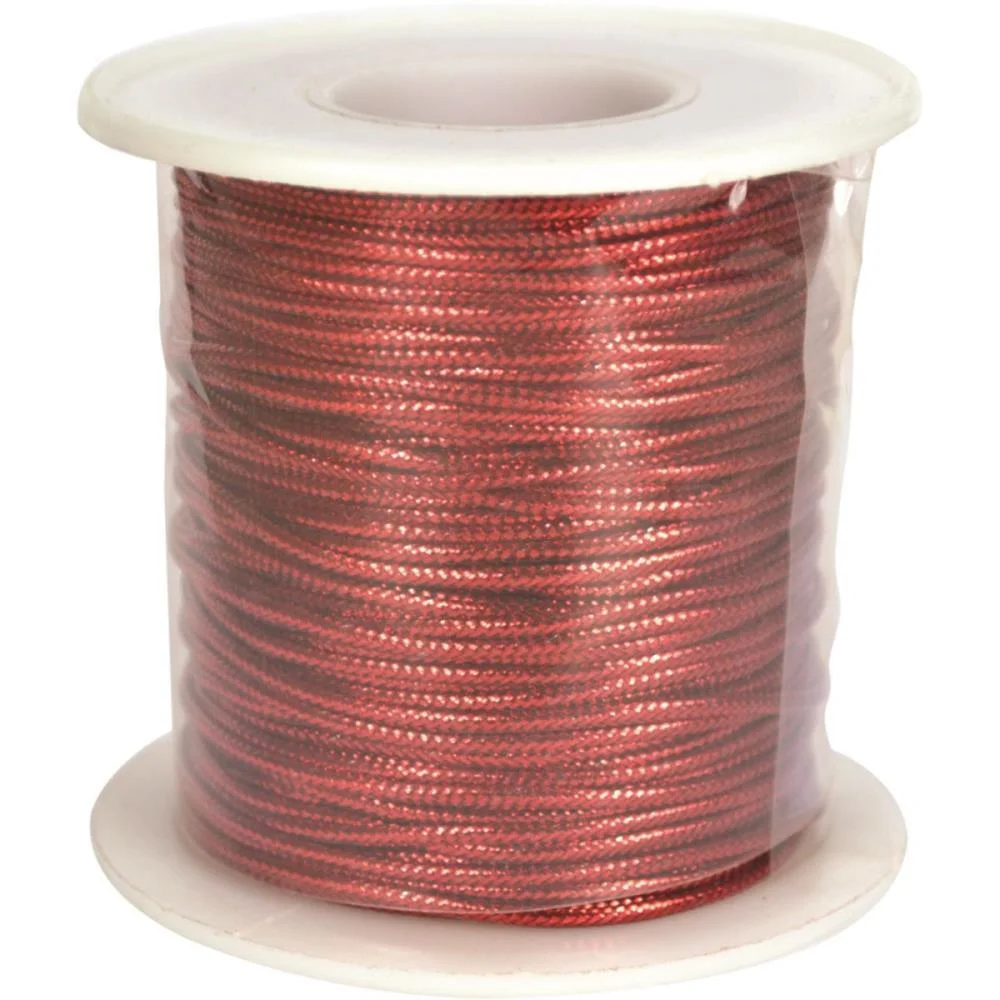 Cordao 1.2Mm Vermelho C/50M. Kit (Rolo) - imagem 2