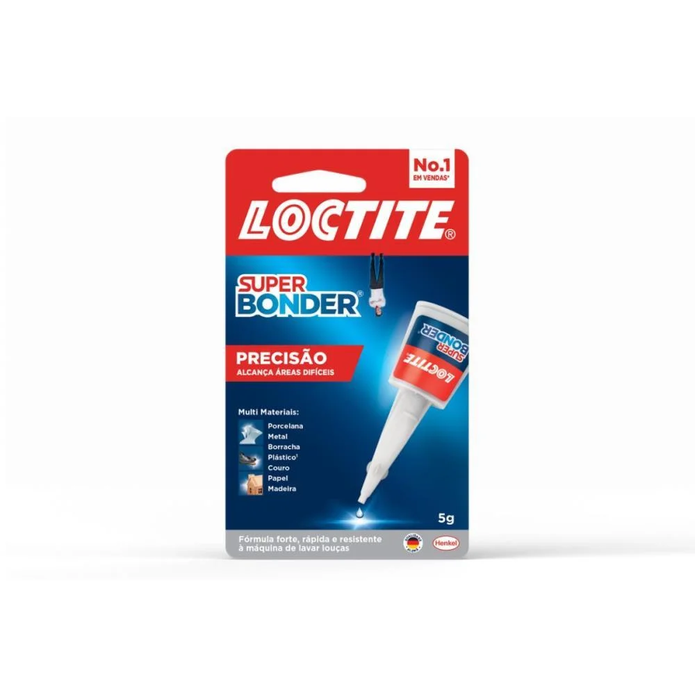 Cola Adesivo Instantaneo Super Bonder Precisao 5G Locti Henkel (Unidade) - imagem 5