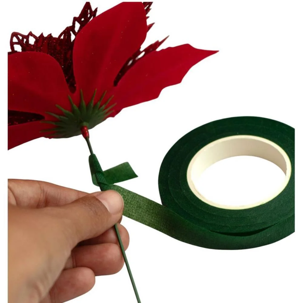 Fita Floral Verde Bandeira 27M Kit (Rolo) - imagem 2