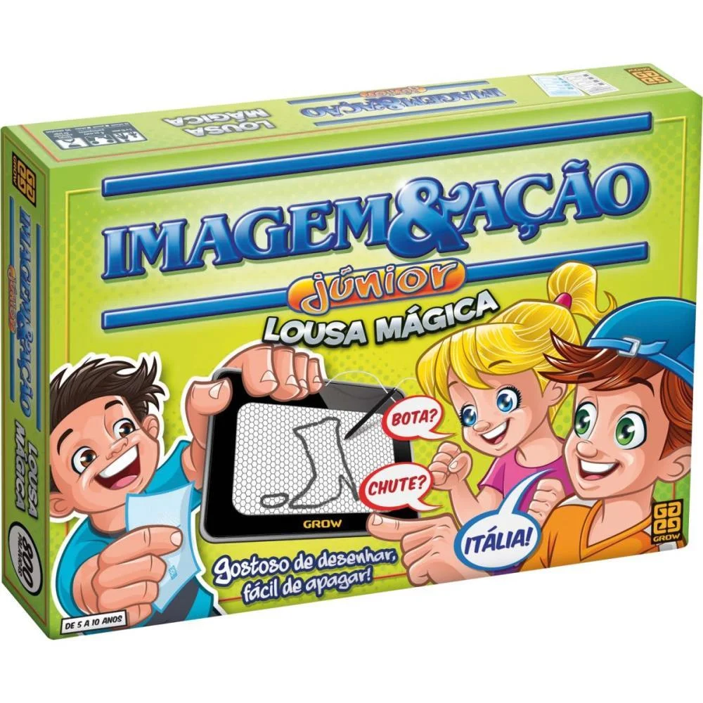 Jogo De Tabuleiro Imagem E Acao Jr. Lousa Magica Grow (Unidade) - imagem 3