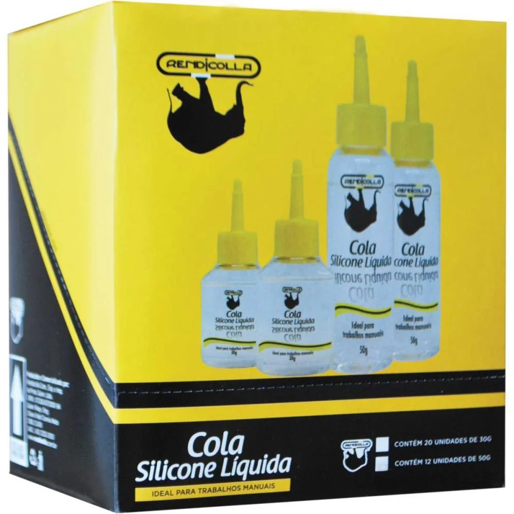 Cola Para Artesanato Silicone Liquido 50Grs. Rendicolla (Unidade) - imagem 4