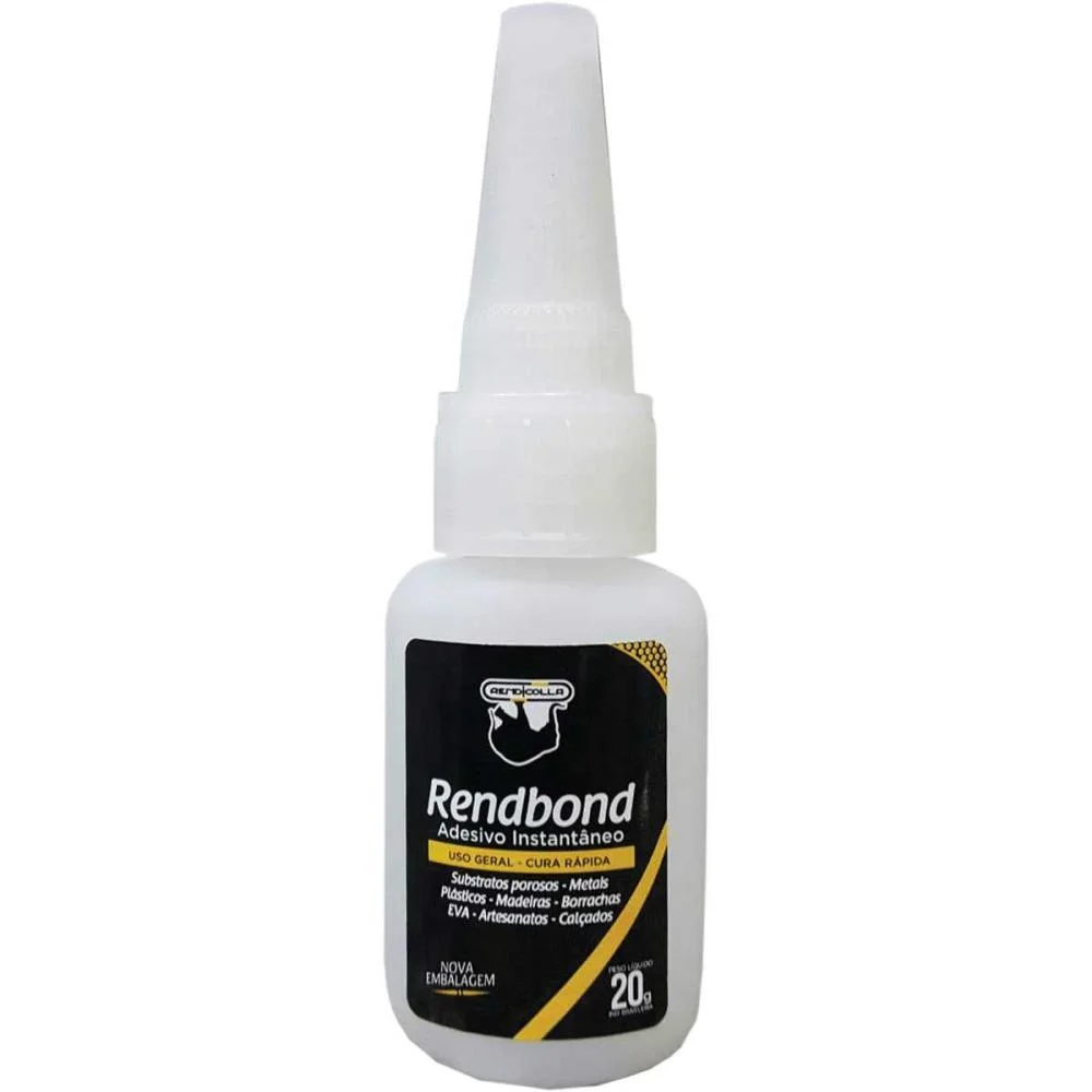 Cola Adesivo Instantaneo Rendbond 02 20Grs. Rendicolla (Unidade) - imagem 3