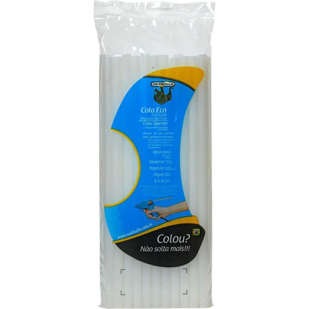 Cola Quente Refil Grossa Eco 1Kg.transp.11,2X30 Rendicolla (Pacote) - imagem 4