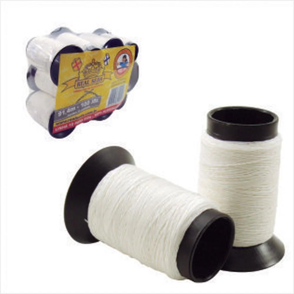 Linha Para Pipa N.10 C/91M. 100 Jardas Real Seda (Pct.c/12) - imagem 3
