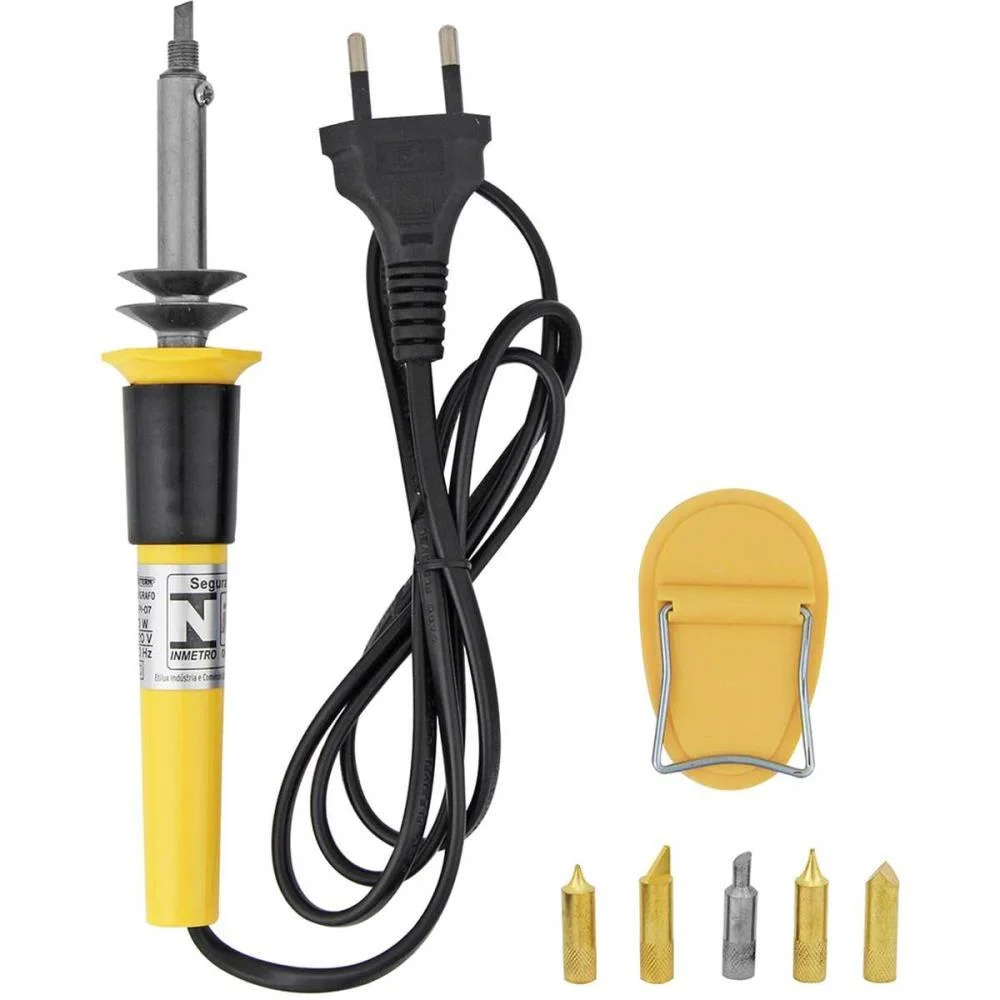 Pirografo Cabo Plastico 30W-220V Western - imagem 3
