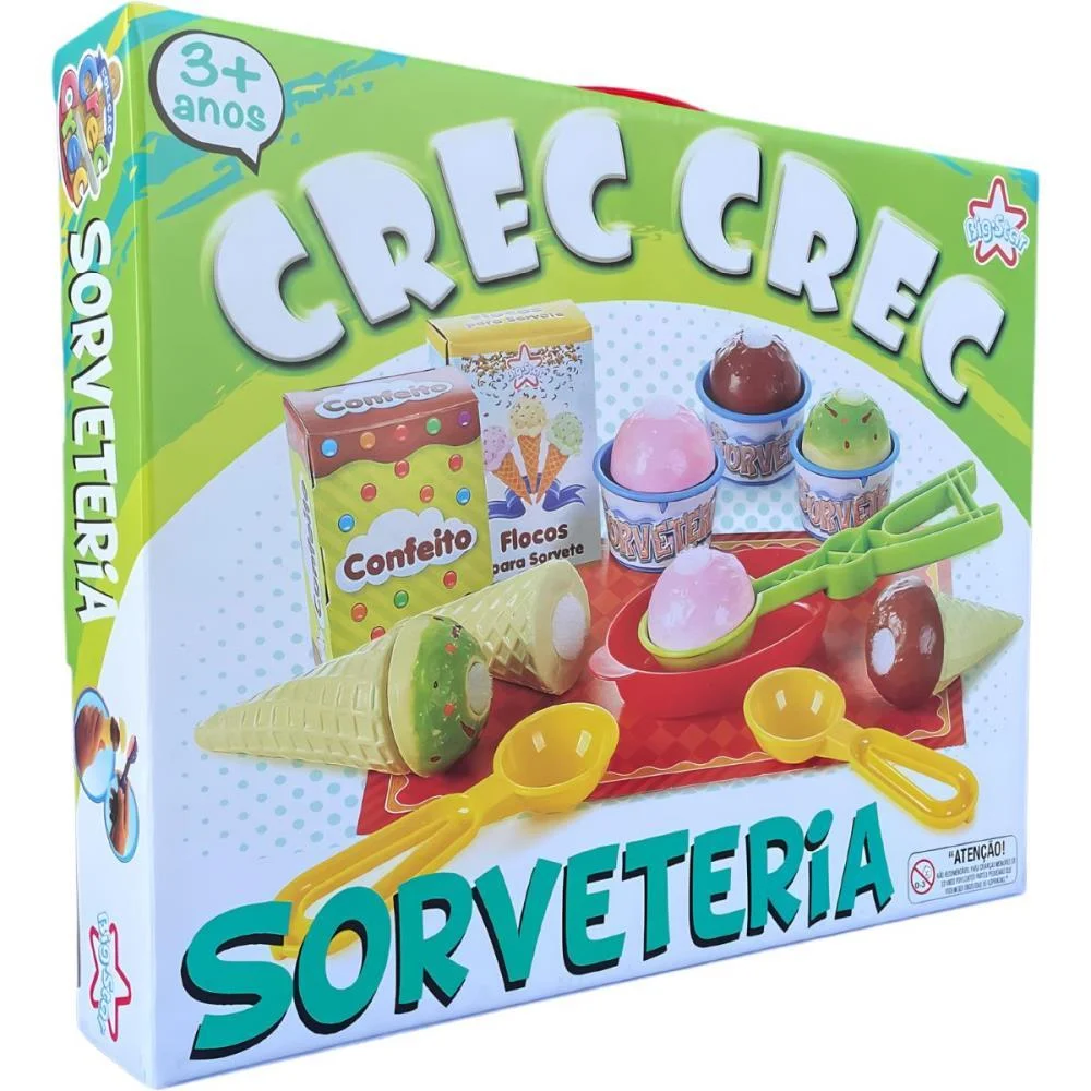 Brincando De Casinha Crec-Crec Sorveteria Big Star (Unidade) - imagem 5