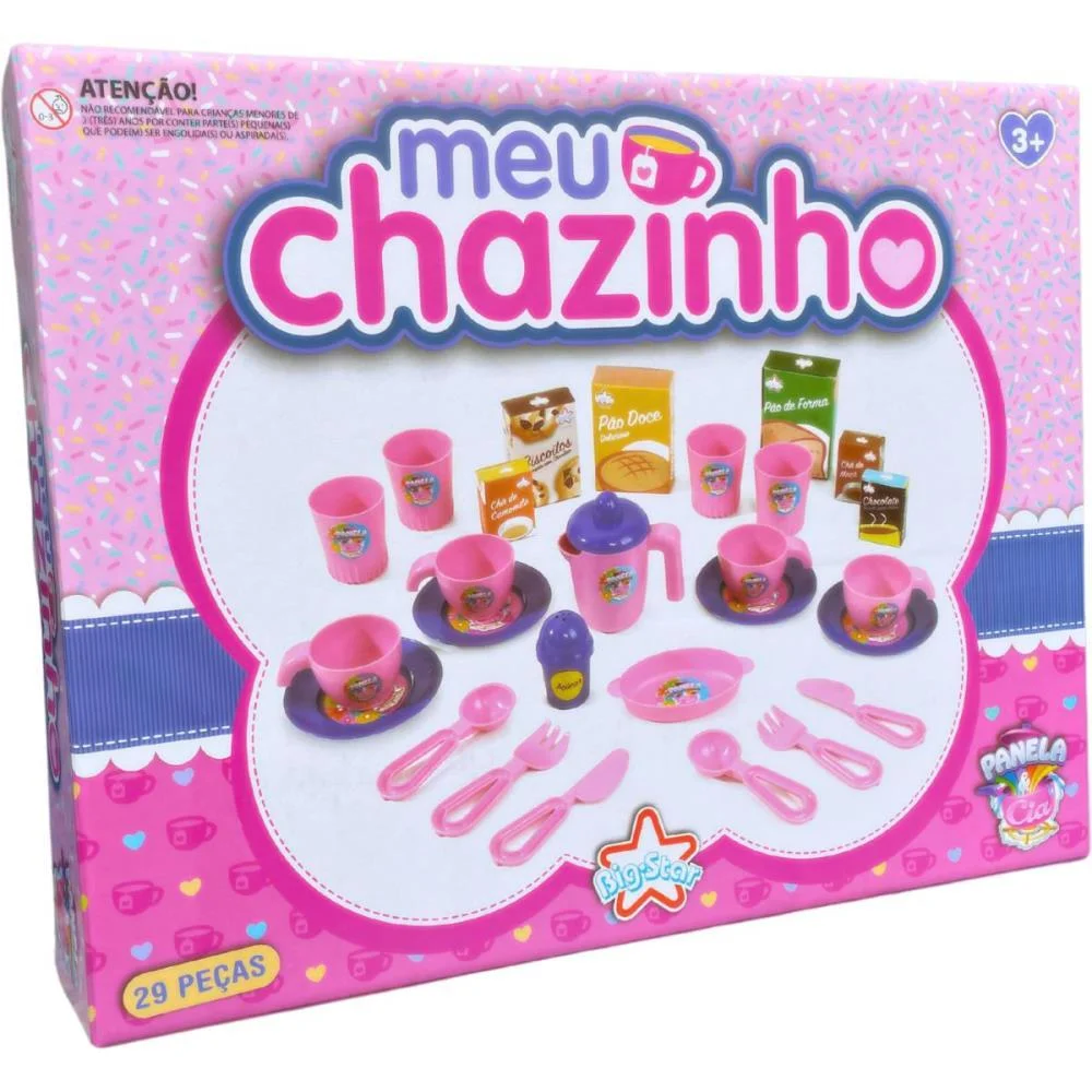 Brincando De Casinha Panela E Cia Meu Chazinho Big Star (Unidade) - imagem 5