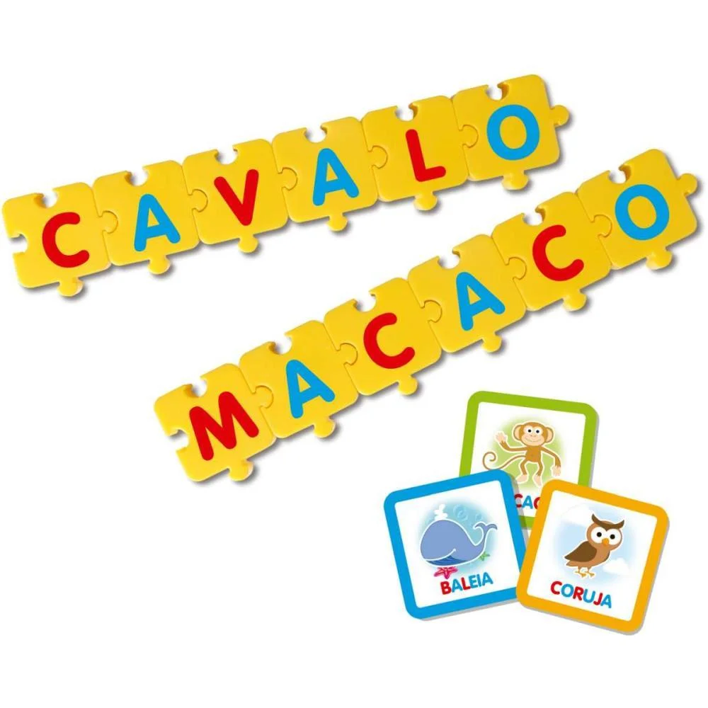 Brinquedo Pedagogico Monta Palavras Elka (Unidade) - imagem 2
